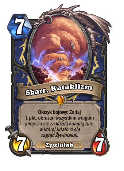 Skarr, Kataklizm