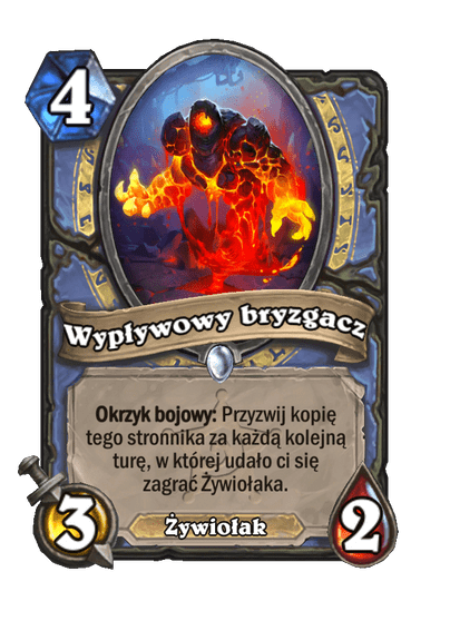 Wypływowy bryzgacz