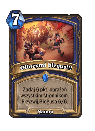 Olbrzymi biegus!!!