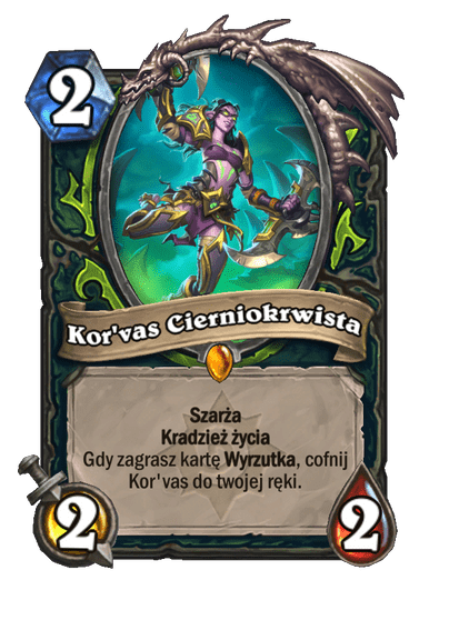 Kor'vas Cierniokrwista (Historyczne)