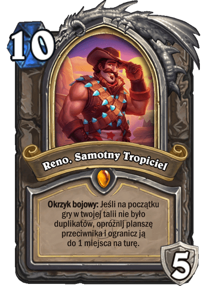 Reno, Samotny Tropiciel