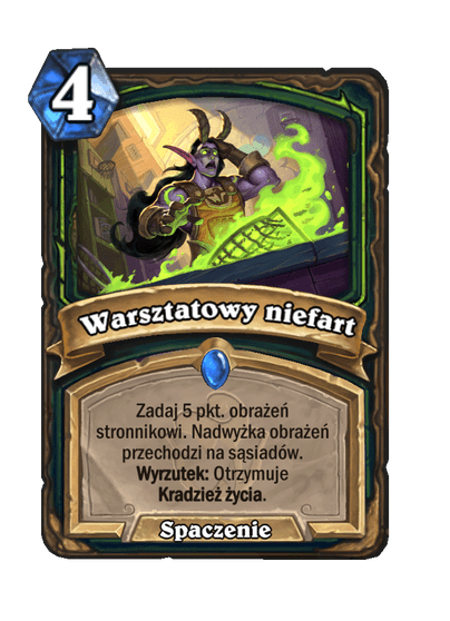 Warsztatowy niefart