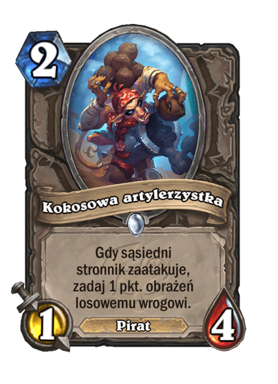 Kokosowa artylerzystka