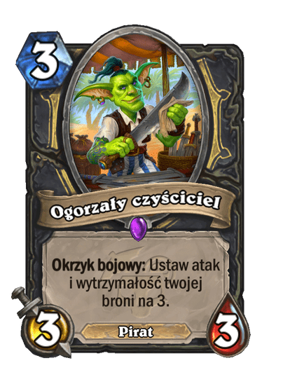 Ogorzały czyściciel