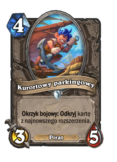 Kurortowy parkingowy