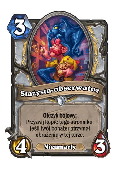 Stażysta-obserwator