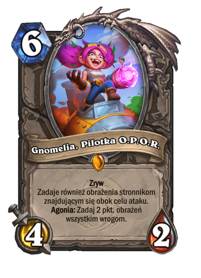 Gnomelia, Pilotka O.P.O.R. (Bazowe)