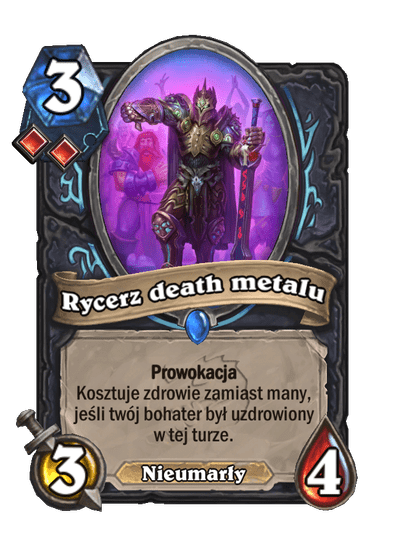 Rycerz death metalu (Bazowe)