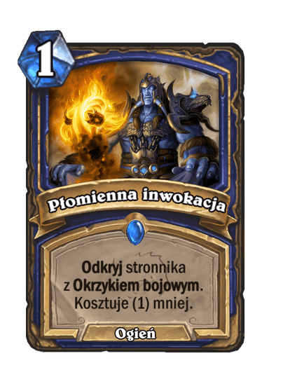 Płomienna inwokacja (Bazowe)