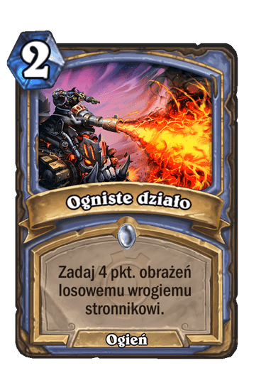 Ogniste działo