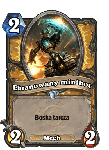 Ekranowany minibot