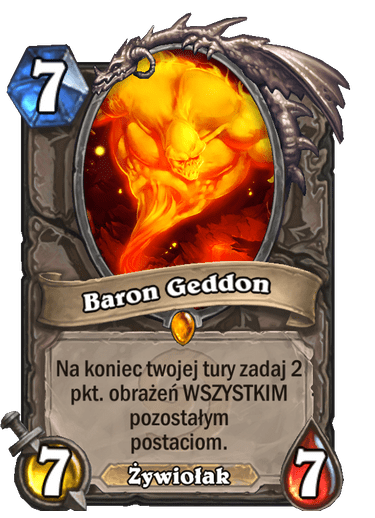 Baron Geddon (Historyczne)