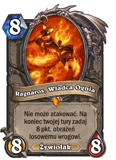 Ragnaros, Władca Ognia (Historyczne)