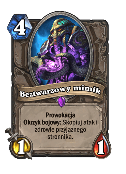 Beztwarzowy mimik