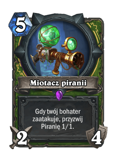 Miotacz piranii