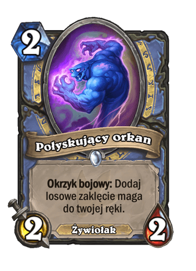 Połyskujący orkan