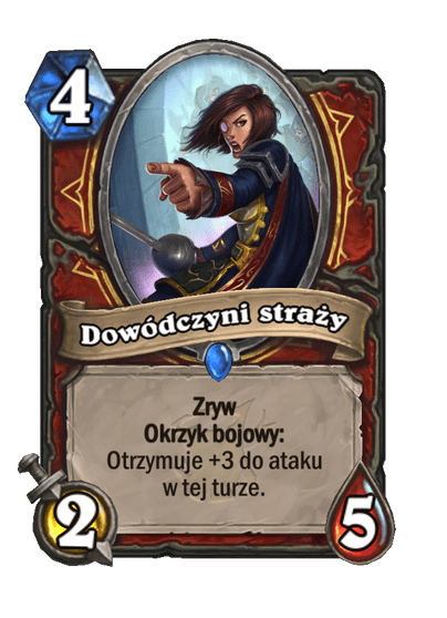 Dowódczyni straży