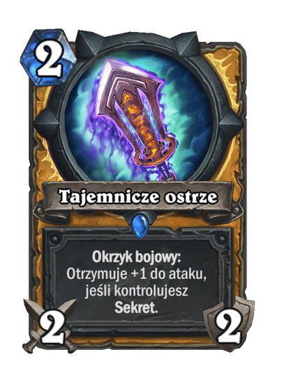 Tajemnicze ostrze