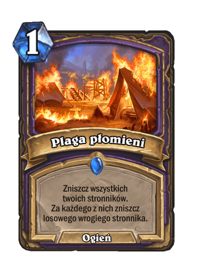 Plaga płomieni