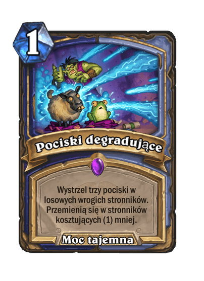 Pociski degradujące