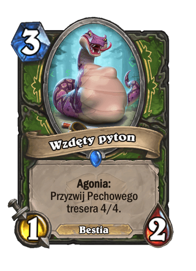 Wzdęty pyton