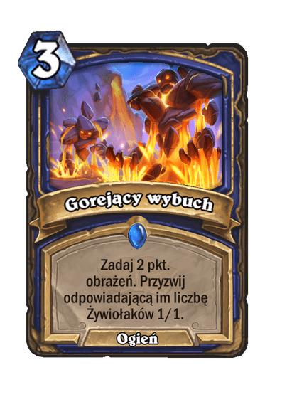 Gorejący wybuch