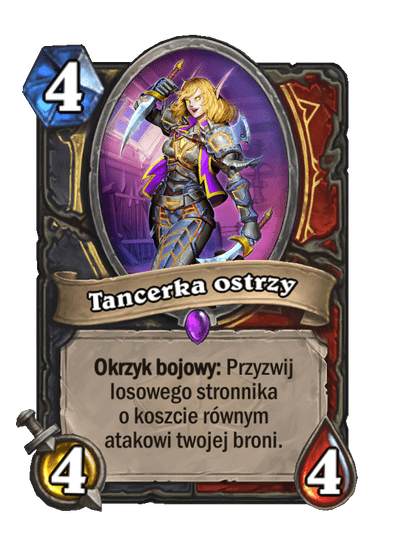 Tancerka ostrzy