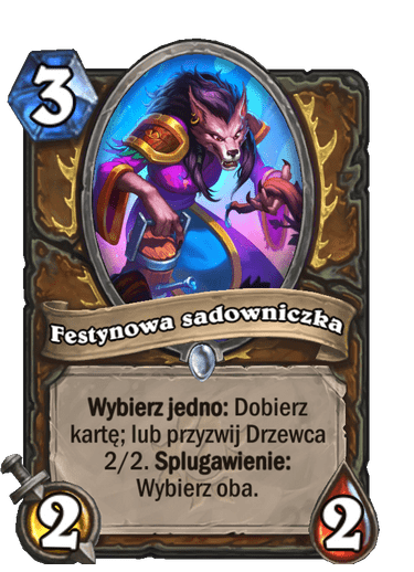 Festynowa sadowniczka