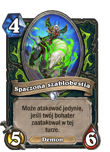 Spaczona szablobestia