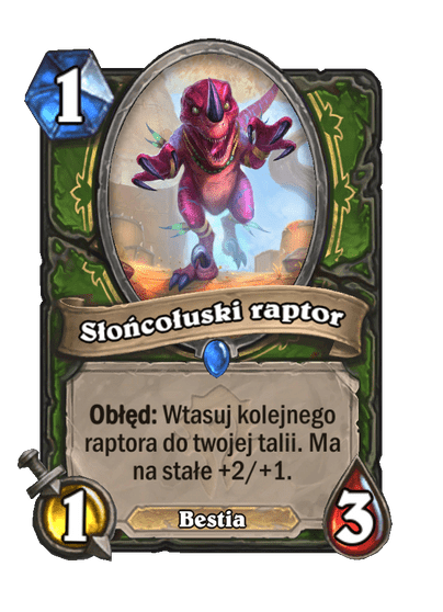 Słońcołuski raptor