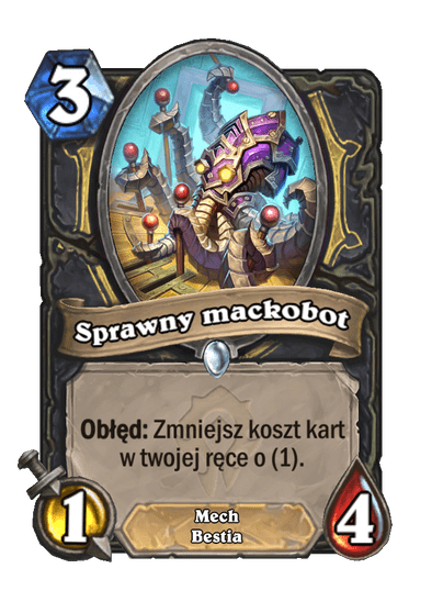 Sprawny mackobot