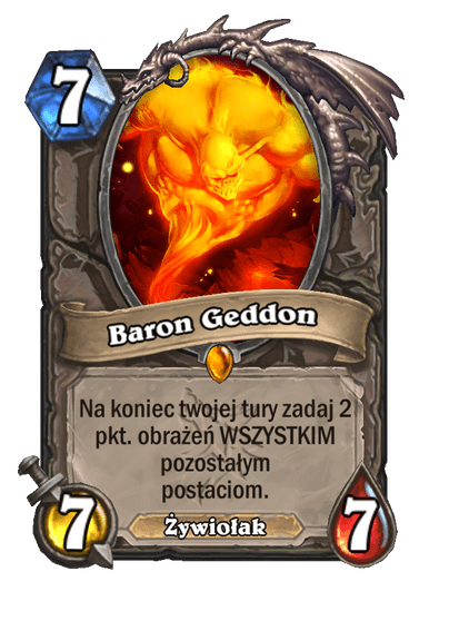 Baron Geddon (Bazowe)