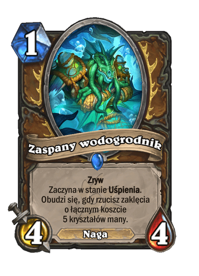 Zaspany wodogrodnik