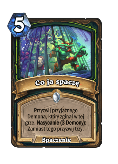 Co ja spaczę