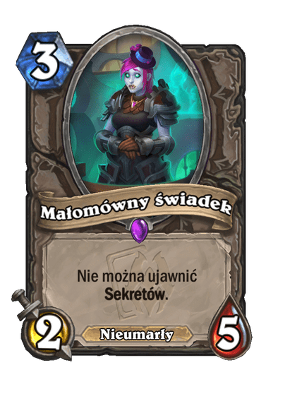 Małomówny świadek