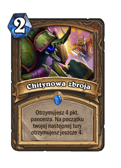 Chitynowa zbroja