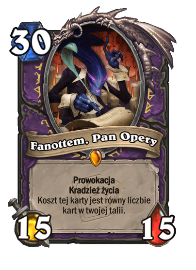 Fanottem, Pan Opery